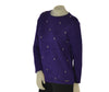 MAGLIONE DONNA RAGAZZA GIROCOLLO PERLE STRASS MARCA COVERI ART. DC1077