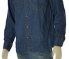 CAMICIA UOMO RAGAZZO JEANS BOTTONI TASCHE MARCA SEA BARRIER ART. NEW-PECOS-ML-31