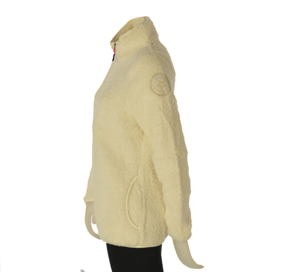 GIACCA DONNA RAGAZZA SHERPA FULL ZIP TASCHE MARCA AVIREX ART. AXW475