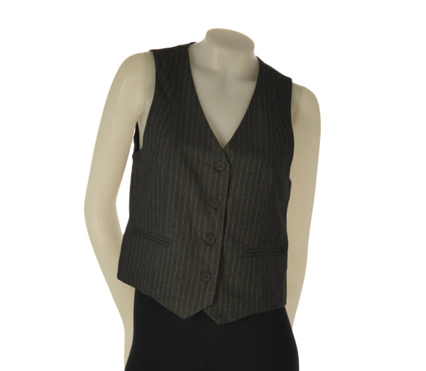 GILET DONNA RAGAZZA GESSATO BOTTONI TASCHINI MARCA GRIFFAI ART. 4801