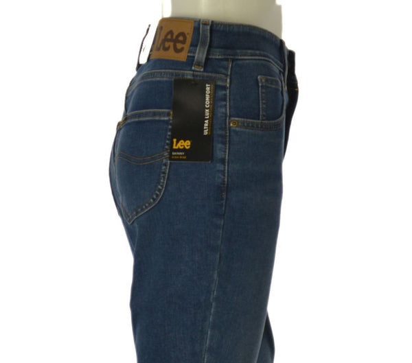 JEANS DONNA RAGAZZA ELASTICIZZATO SKINNY FIT CINQUE TASCHE MARCA LEE ART. 112357956 BLUE FORMAT