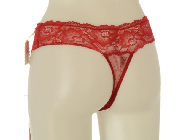 TANGA DONNA RAGAZZA PIZZO CONFEZIONE NATALIZIA REGALO MARCA YSABEL MORA ART. 10706