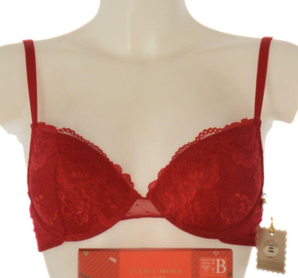 REGGISENO DONNA RAGAZZA PUSH-UP PIZZO CONFEZIONE REGALO NATALIZIO MARCA YSABEL MORA ART. 10700