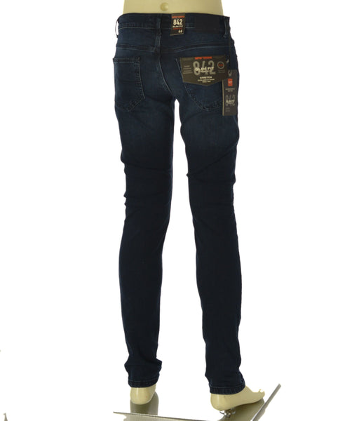 JEANS UOMO RAGAZZO SLIM FIT ELASTICIZZATO CINQUE TASCHE MARCA WMP DENIM ART. 11842