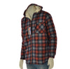 GIACCA CAMICIA UOMO RAGAZZO PILE  FULL ZIP SHERPA CAPPUCCIO MARCA CANADA HIGHWAY ART. CP0012