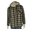 GIACCA CAMICIA UOMO RAGAZZO PILE  FULL ZIP SHERPA CAPPUCCIO MARCA CANADA HIGHWAY ART. CP0012