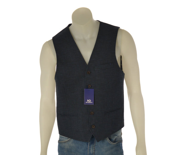 GILET UOMO RAGAZZO BOTTONI TASCHINI MARCA NO DIGGITY ART. 43-7467 JOE