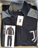 PIGIAMA TUTA TEMPO LIBERO UOMO RAGAZZO PILE CALDO MEZZA ZIP SQUADRA JUVENTUS ART. P101055