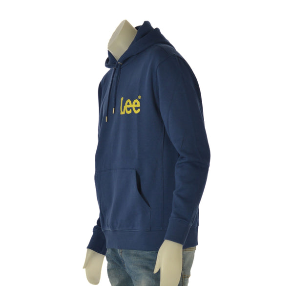 FELPA UOMO RAGAZZO CAPPUCCIO TASCHE FELPATA MARCA LEE ART. WOBBLY LEE HOODIE