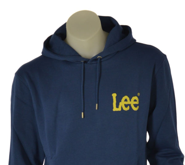 FELPA UOMO RAGAZZO CAPPUCCIO TASCHE FELPATA MARCA LEE ART. WOBBLY LEE HOODIE