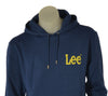 FELPA UOMO RAGAZZO CAPPUCCIO TASCHE FELPATA MARCA LEE ART. WOBBLY LEE HOODIE