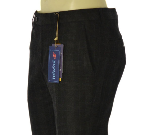 PANTALONI UOMO RAGAZZO SLIM FIT STRETCH MARCA A&P BIANCHI ART. 324