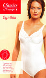 BODY CONTENITIVO MODELLATORE DONNA RAGAZZA MARCA TRIUMPH ART.CYNTHIA BS