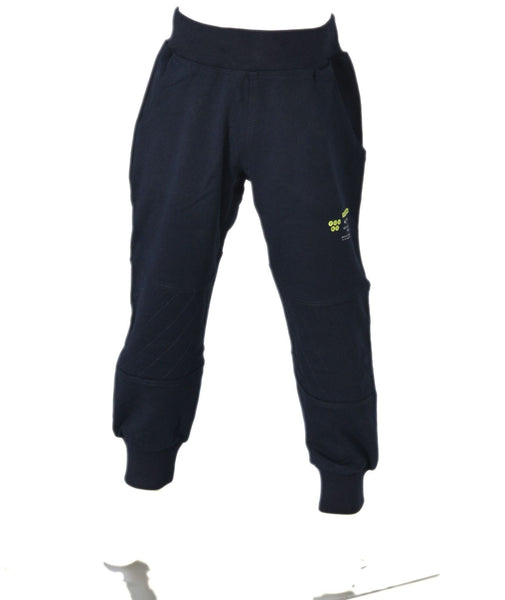 PANTALONI BAMBINO COULISSE TASCHE POLSINI STAMPA MARCA BM ART.AY2556