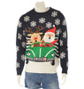 MAGLIONE UOMO POLSINI FASCIA NATALE MARCA JULE ART.ACR-20