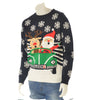 MAGLIONE UOMO POLSINI FASCIA NATALE MARCA JULE ART.ACR-20