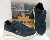 SCARPE SNEAKERS UOMO RAGAZZO STRINGATA TRASPIRANTE MARCA LUMBERJACK ART. LEE