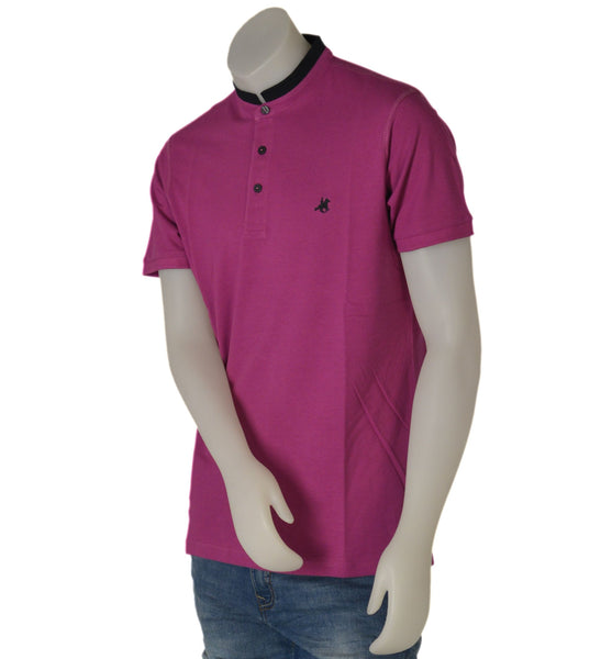 POLO UOMO COTONE MEZZA MANICA COREANA LOGO MARCA U.S.GRAND ART. USP728