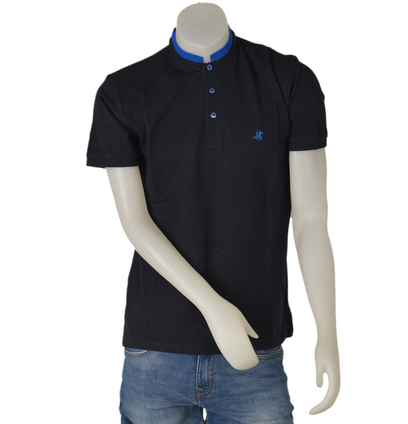 POLO UOMO COTONE MEZZA MANICA COREANA LOGO MARCA U.S.GRAND ART. USP728