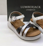 sandalo Lumberjack art Giovanna SWG9606 S20 zeppa e strasse