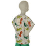 T-SHIRT BAMBINO COTONE MEZZA MANICA GIROCOLLO TIGRI MARCA LOSAN ART. 315-1014AL