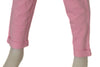 PANTALONE NEONATA COTONE ELASTICO TASCHE RISVOLTO RICAMO MARCA LOSAN ART. 318-6016AL